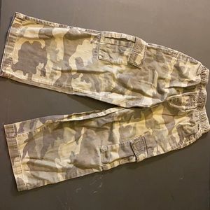 Basic Editions, Camo, Boys Youth Size 6/7, Cargo Pants